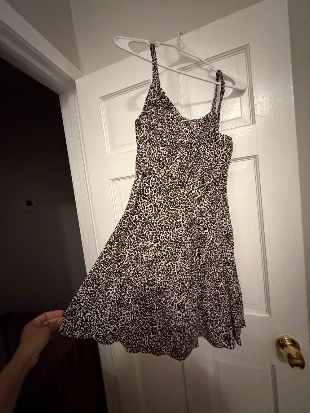 Old Navy Leopard-Print Mini Dress -